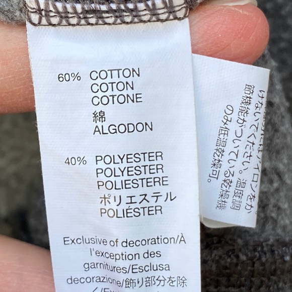 GAP Jacket Sweatshirt Hoodie Zip Up Cotton - Picture 5 of 5